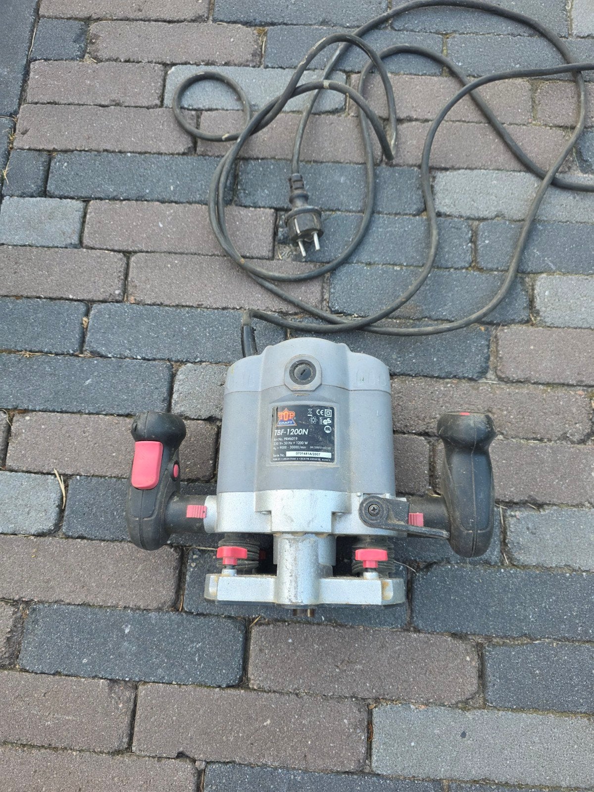Freesmachine, Ophalen of Verzenden, Elektrisch, Bovenfrees