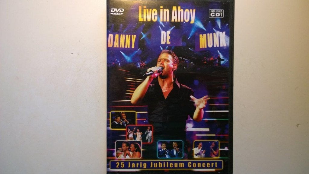 Danny de Munk - Live In Ahoy 25 Jarig Jubileum Concert (DVD), Alle leeftijden, Ophalen of Verzenden, Zo goed als nieuw