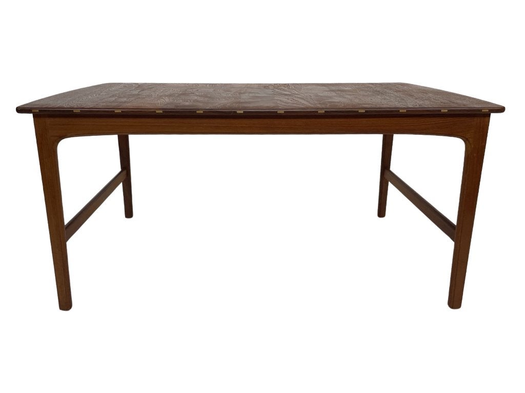 Vintage Scandinavische Salontafel Yngvar Sandström 60's, Huis en Inrichting, 100 tot 150 cm, Teakhout, 50 tot 100 cm, Vintage design