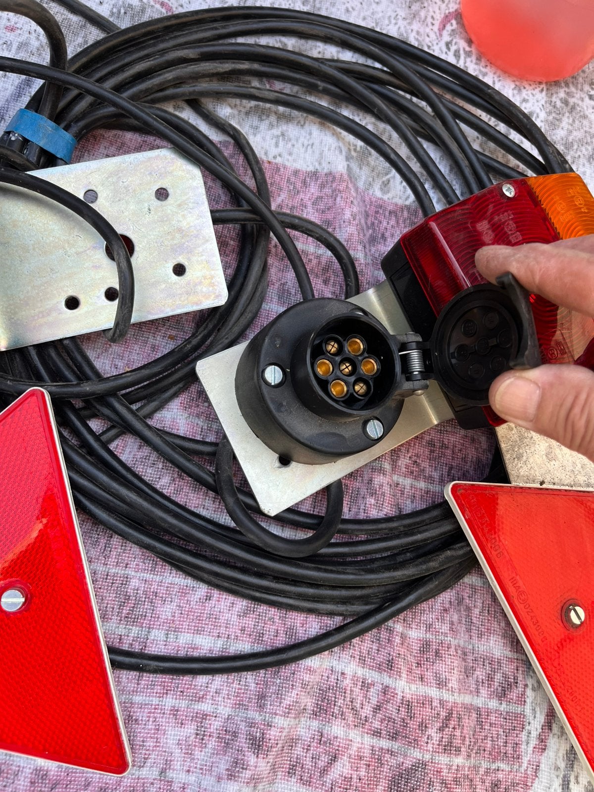 Verlichtingsset compleet 7polig voor aanhanger, Ophalen, Nieuw