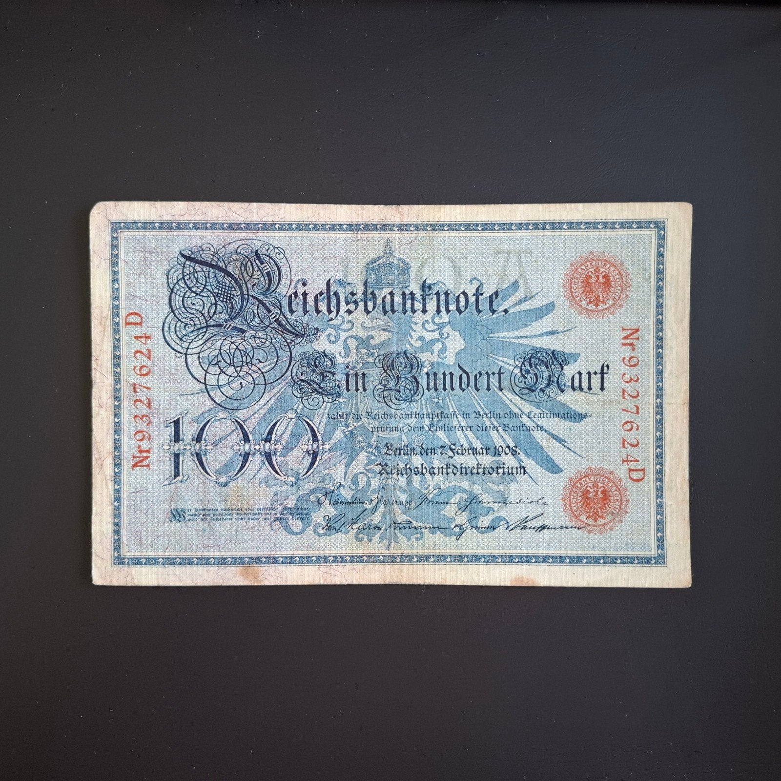 100 mark Duitsland #061, Verzenden, Duitsland, Los biljet