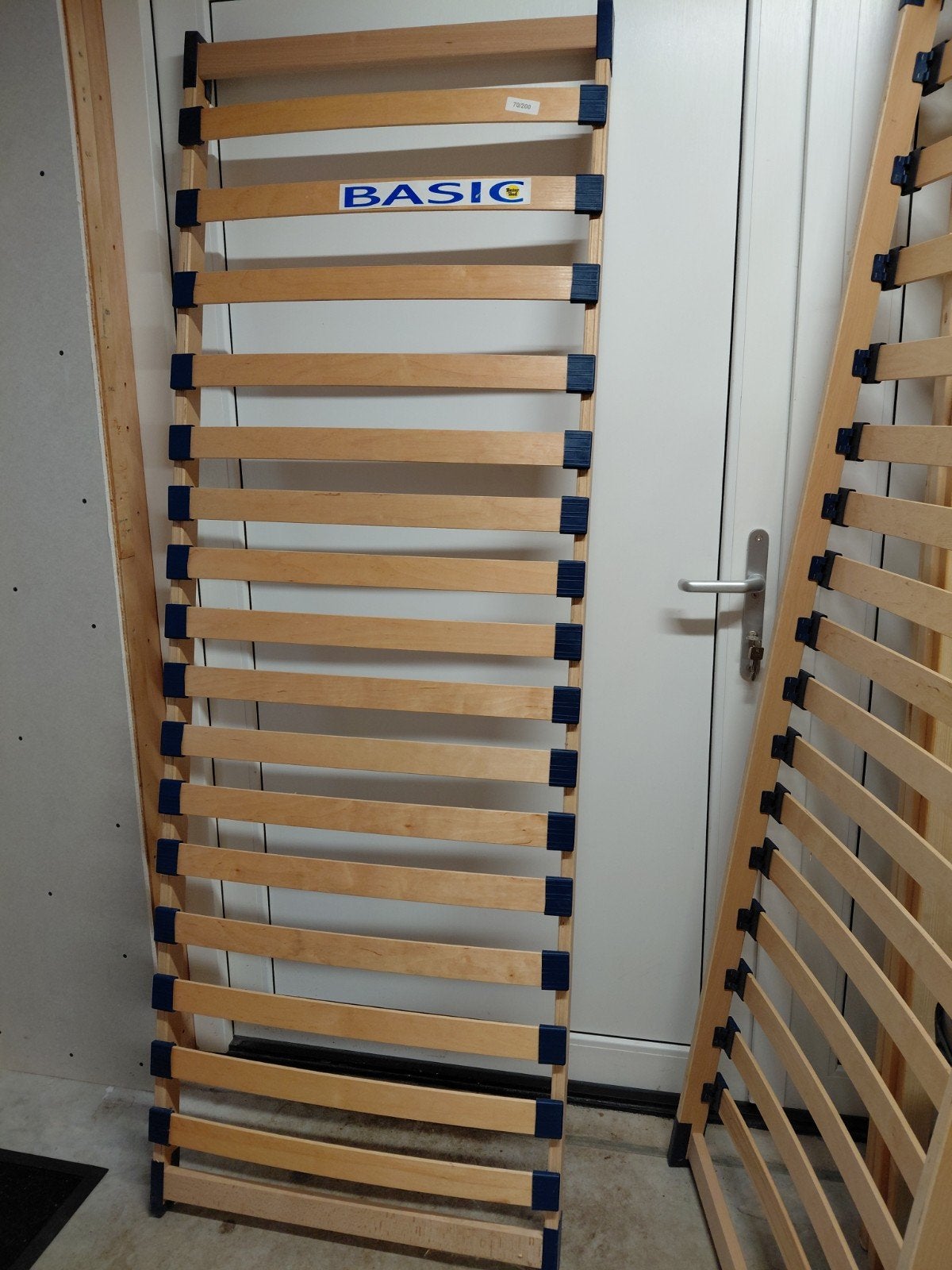 2x Lattenbodem 70x200 cm - Beter Bed Basic, Ophalen, Gebruikt, 200 cm, Hout