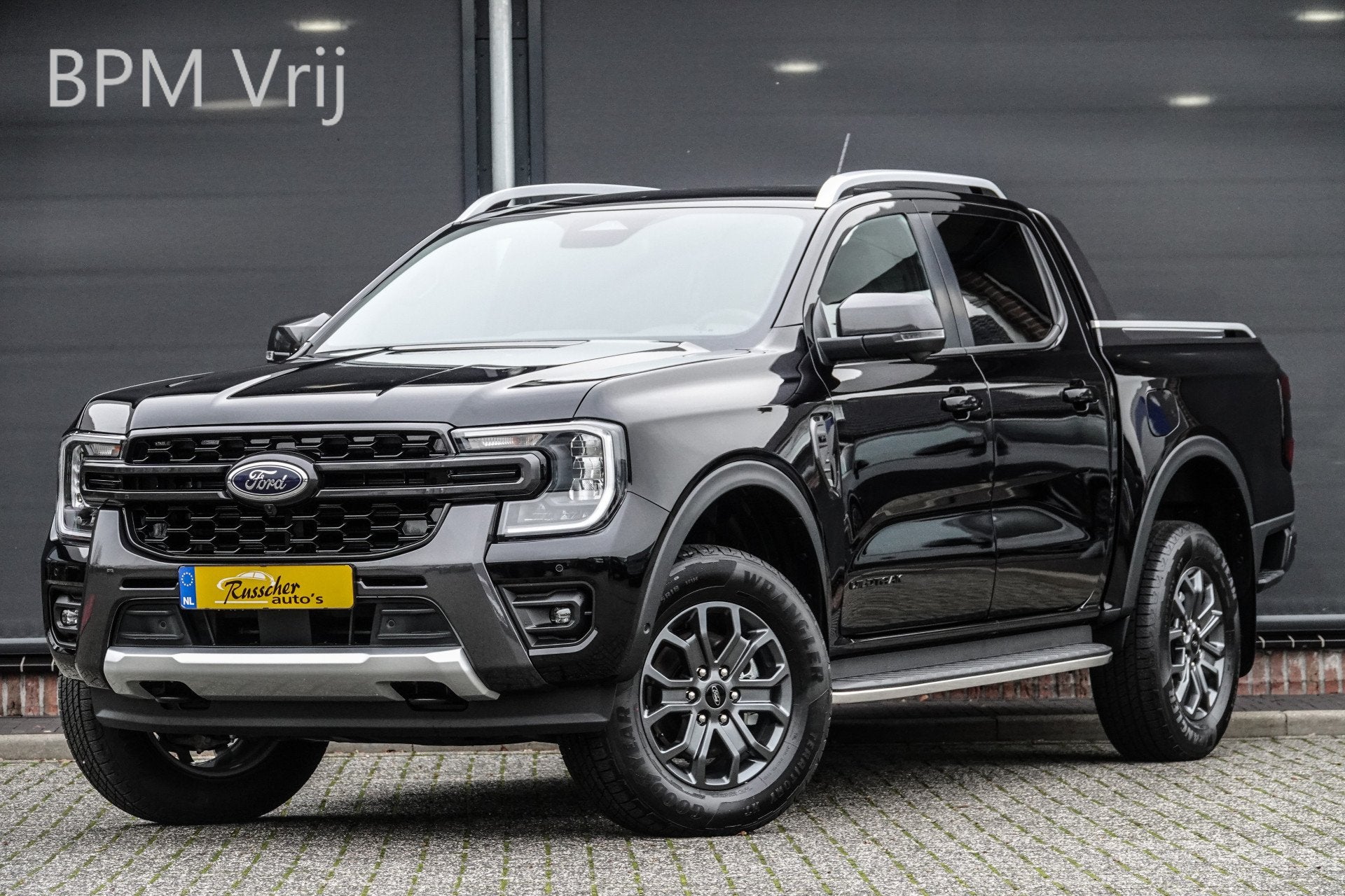 Ford Ranger Wildtrak 3.0 V6 240Pk Aut. | Double Cab | 2-pers, Auto's, Ford, Automaat, 12 maanden, Gebruikt, Zwart