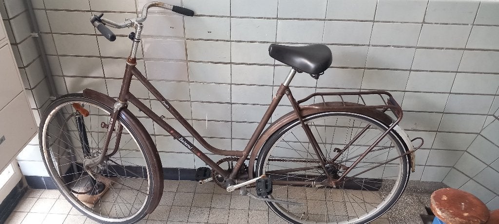 fiets, Ophalen, Terugtraprem, Gebruikt, Batavus