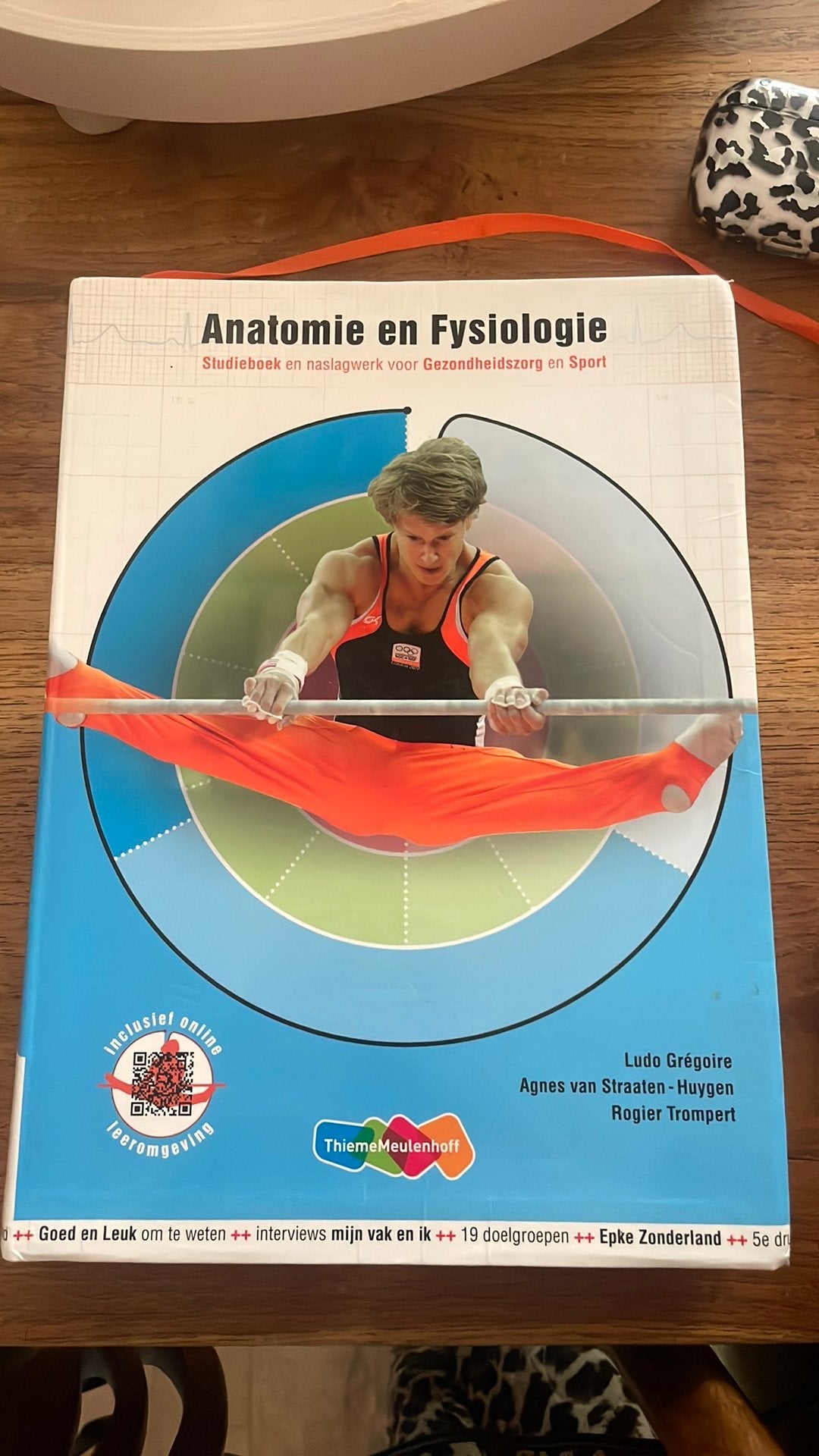 Anatomie en fysiologie boek, Boeken, Ophalen of Verzenden, Zo goed als nieuw, Overige niveaus, Nederlands