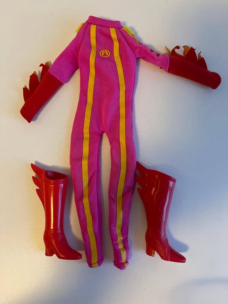 Megamindy pak met laarzen voor Barbie en Fashion Dolls, Ophalen of Verzenden, Zo goed als nieuw, Kleertjes