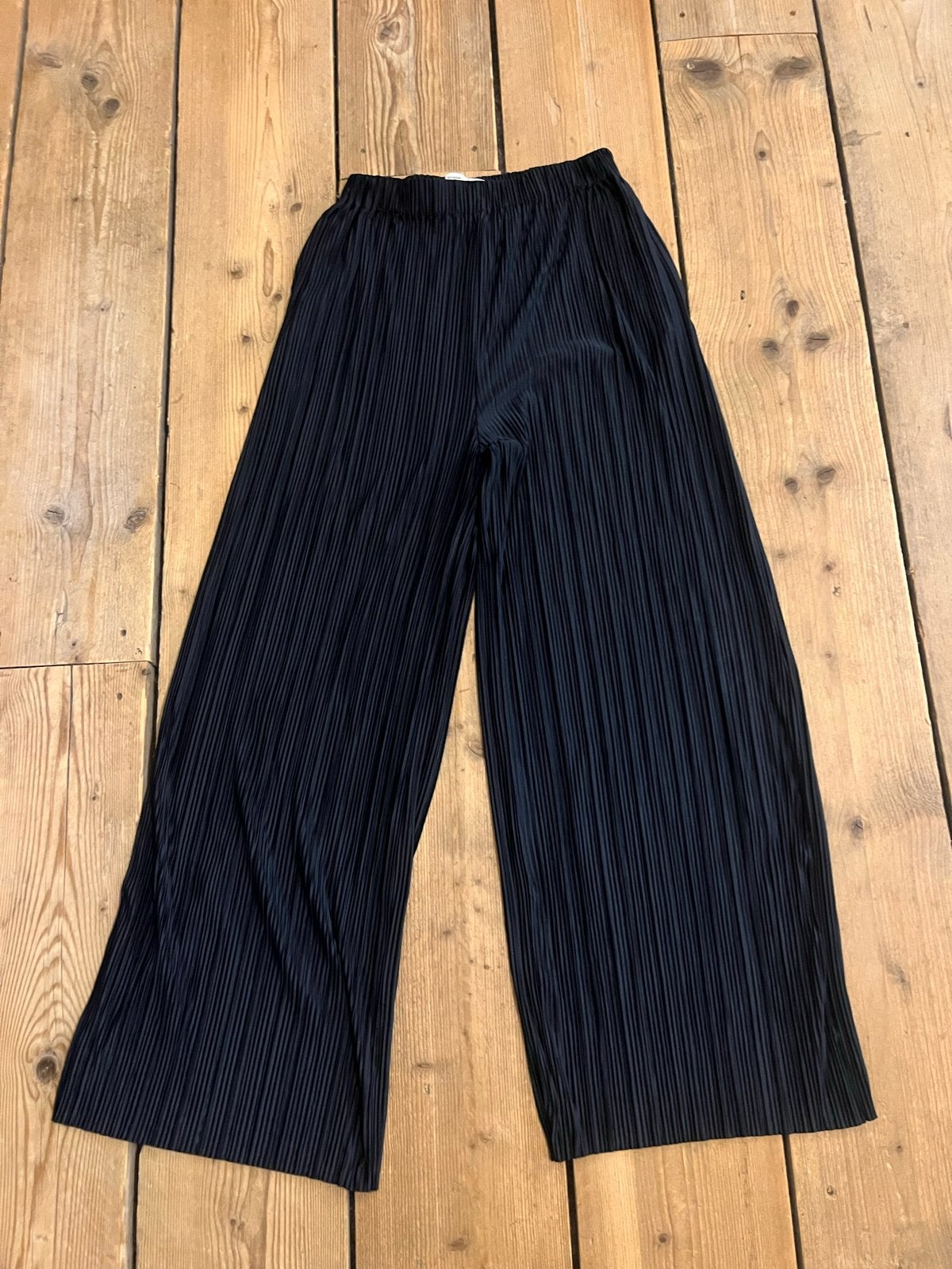 Samsøe Samsøe UMA plissé broek - Maat M, Maat 38/40 (M), Blauw, Ophalen of Verzenden, Zo goed als nieuw