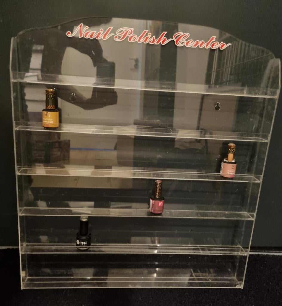 2 grote nagellak rek. Rekken/ displays, Ophalen, Gebruikt, Overige kleuren, Handen en Nagels