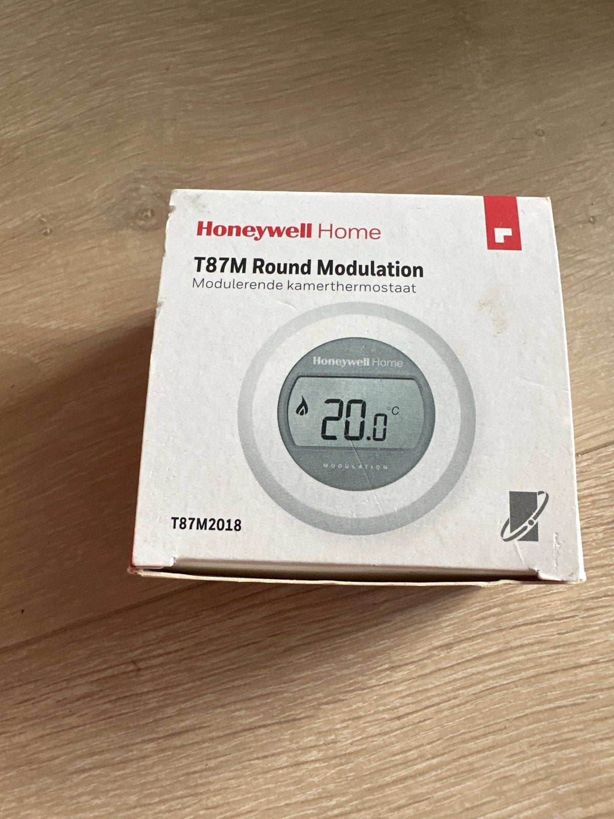 Honeywell Home T87M Round Modulation Kamerthermostaat, Ophalen of Verzenden, Slimme thermostaat, Nieuw