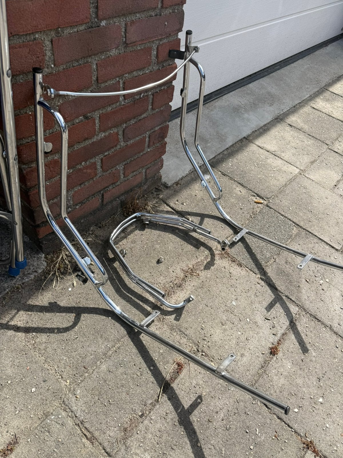 Skr 125/172/180cc chrome valbeugelset, Ophalen of Verzenden