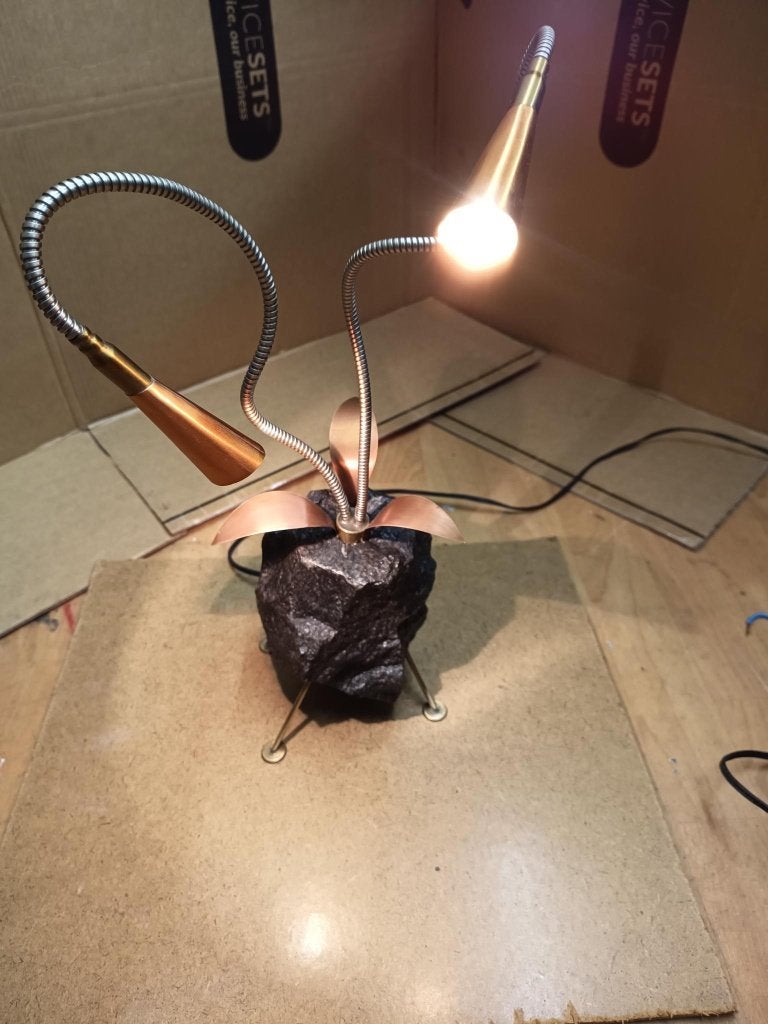 Moonflower licht sculpture, Antiek en Kunst, Ophalen of Verzenden