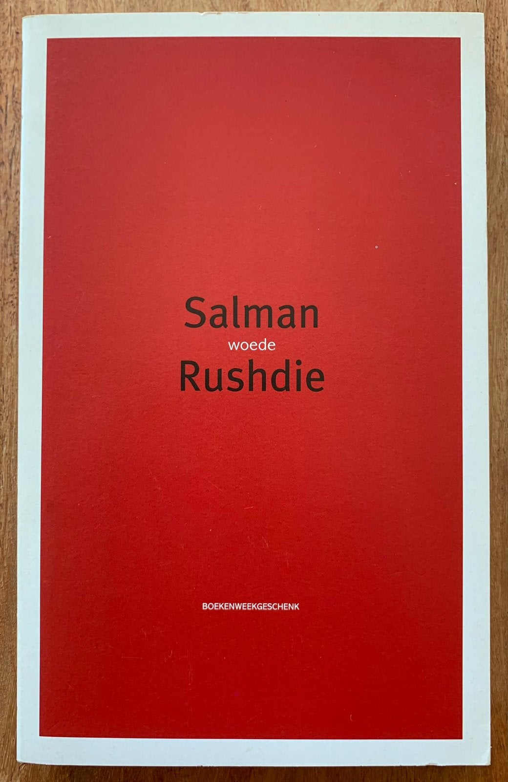 Salman Rushdie - Woede (CPNB 2001), Boeken, Ophalen of Verzenden, Zo goed als nieuw