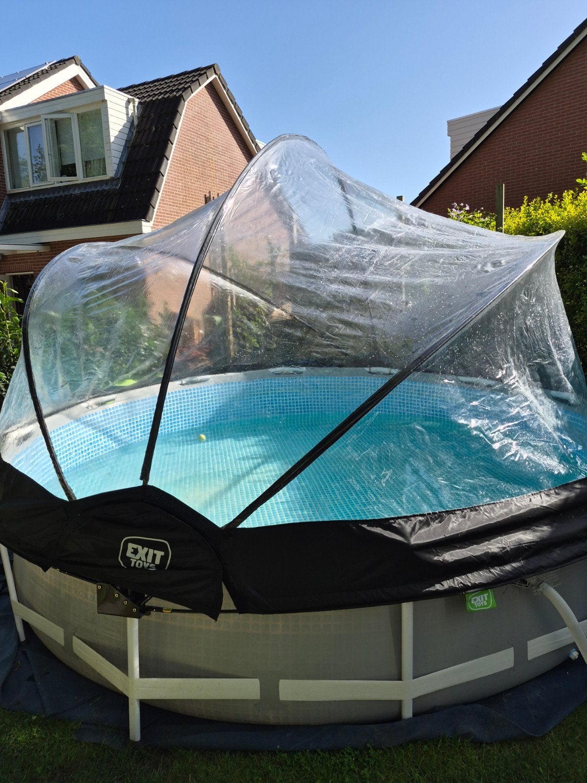 Zwembadkoepel voor Intex zwembaden van 244, 300 of 360 cm, Tuin en Terras, Zwembaden, Ophalen, 80 tot 120 cm, Rond, 300 cm of meer