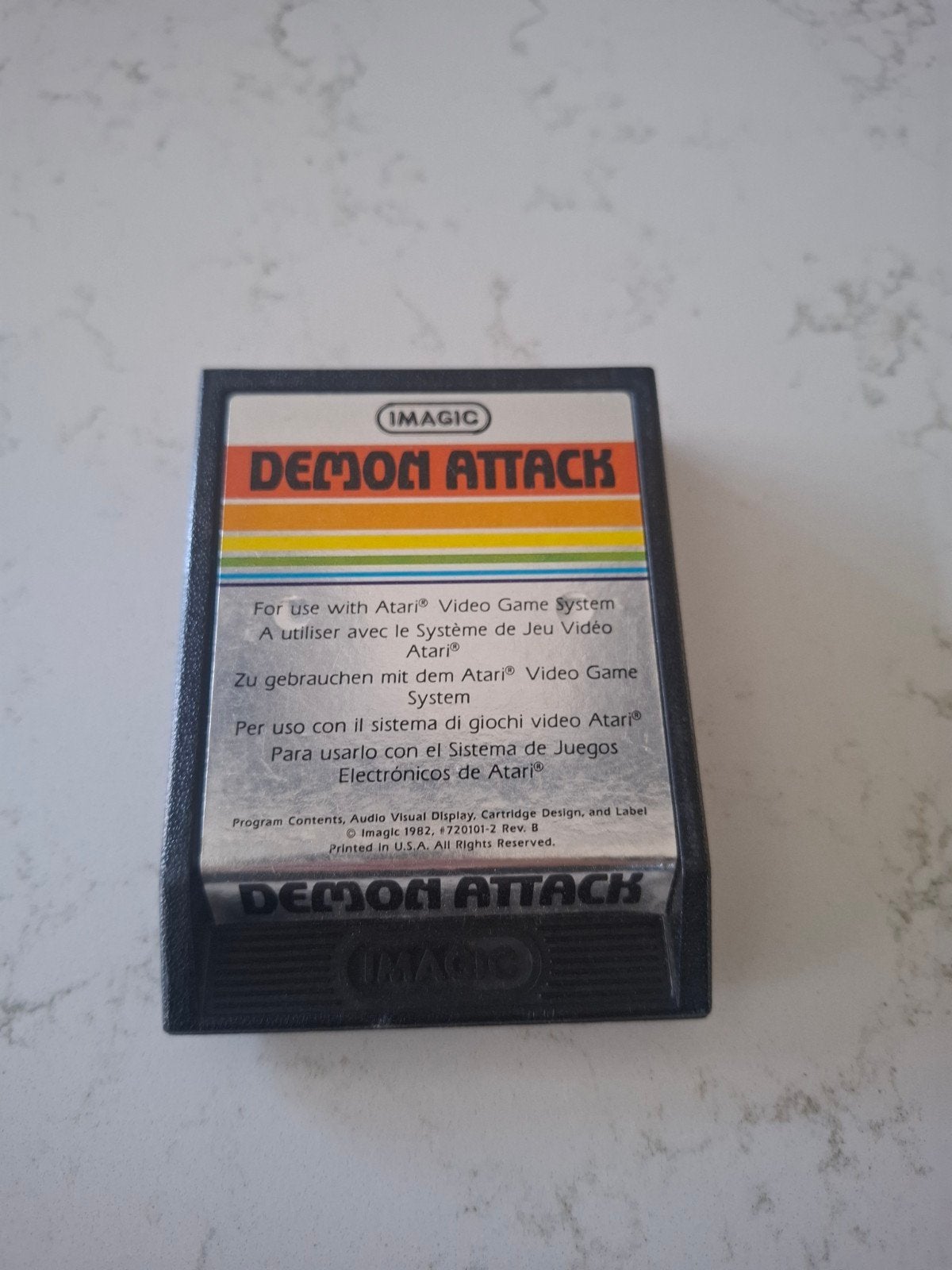 Demon Attack Atari 2600 - Klassiek schietspel, Spelcomputers en Games, Games | Atari, Gebruikt, Atari 2600, Shooter, 1 speler