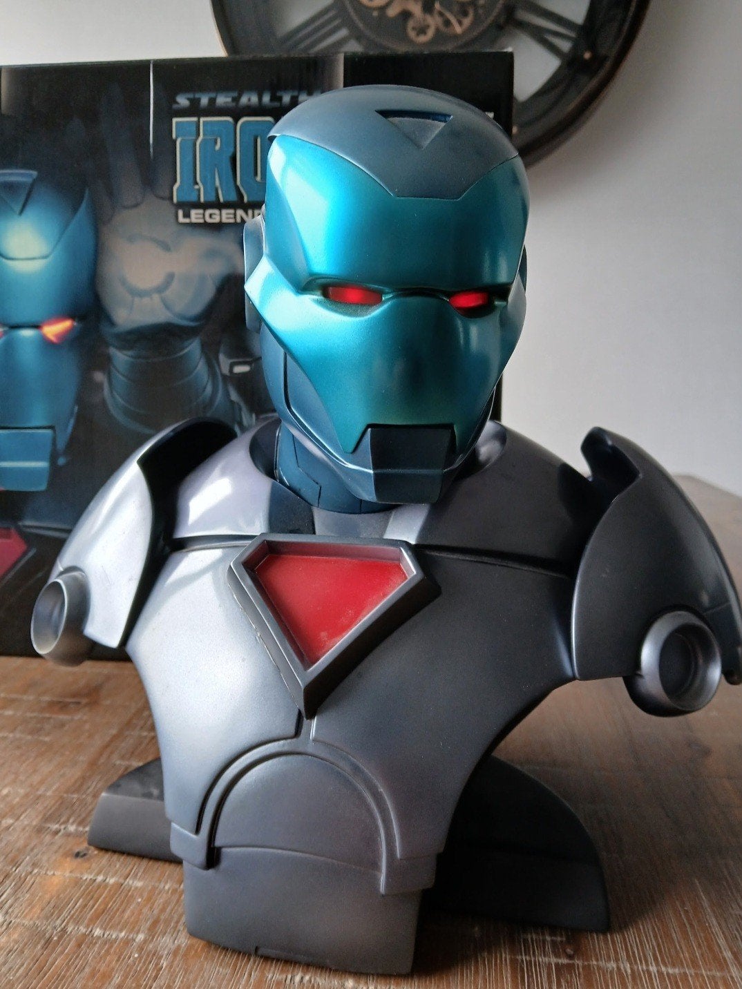 Sideshow Iron Man Legendary Scale Bust, Ophalen of Verzenden, Zo goed als nieuw