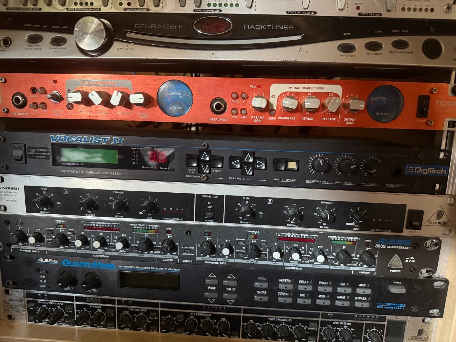 Digitech Vocalist II Harmony Processor, Verzenden, Gebruikt