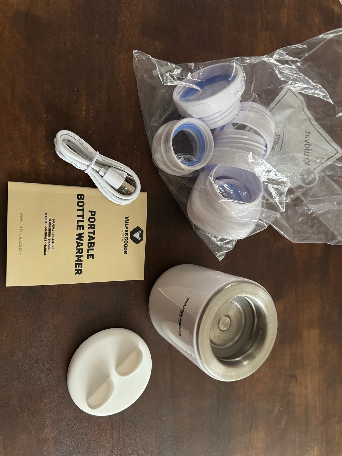 Vulpes goods flessenwarmer, Flessen- of potjesverwarmer, Vulpes Goods, Ophalen of Verzenden, Zo goed als nieuw