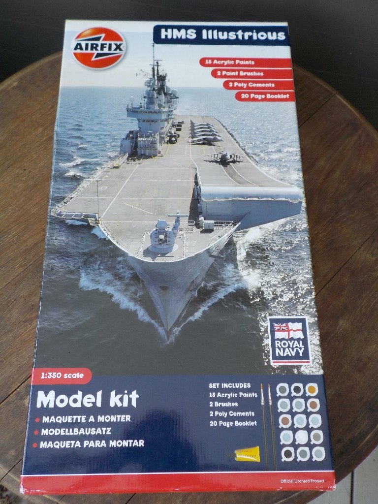 Airfix 1:350 HMS Illustrious, Ophalen of Verzenden, Nieuw, 1:200 of kleiner, Airfix