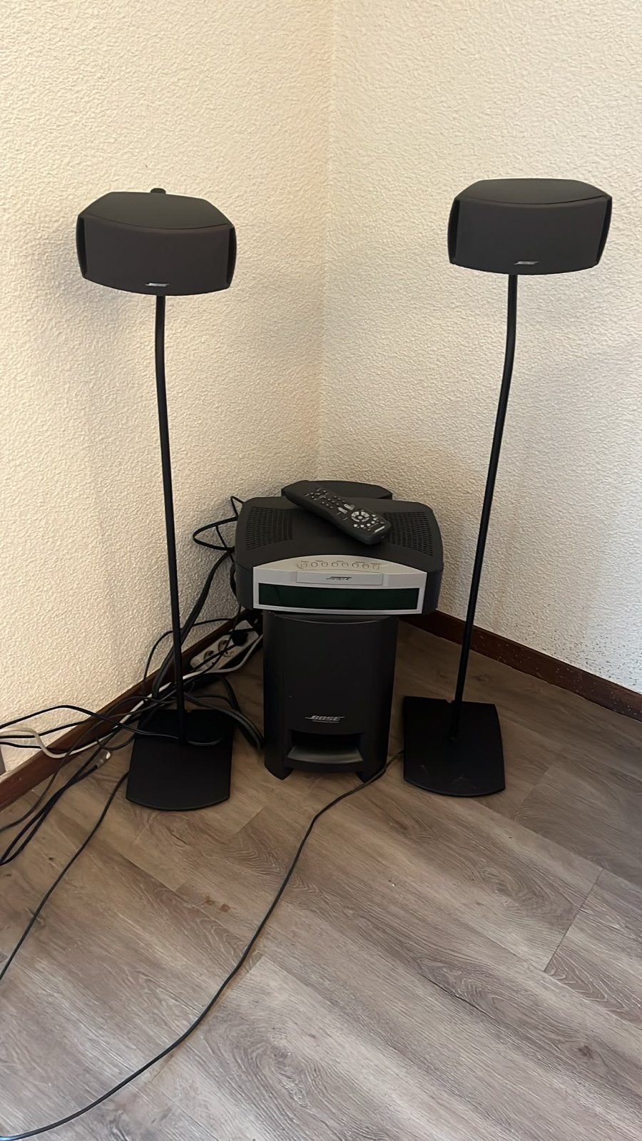 Bose installatie met speakers en subwoofer, Audio, Tv en Foto, Gebruikt, Losse componenten, Speakers, Ophalen