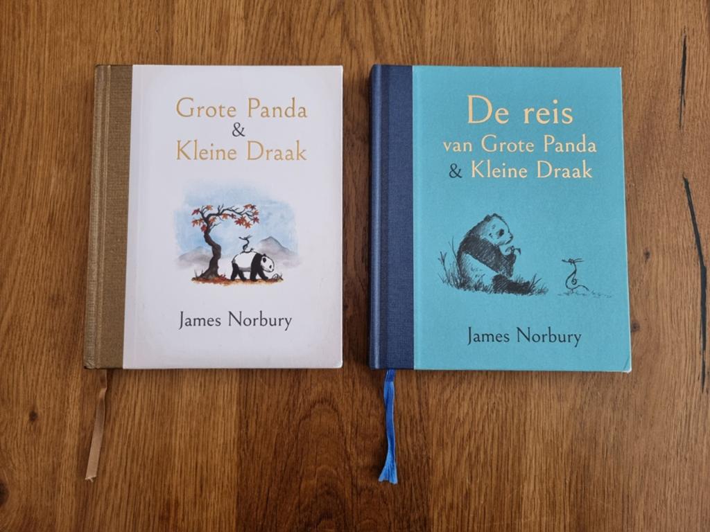 Grote Panda & Kleine Draak + De reis van Grote Panda, Ophalen of Verzenden, Zo goed als nieuw, James Norbury, Nederland