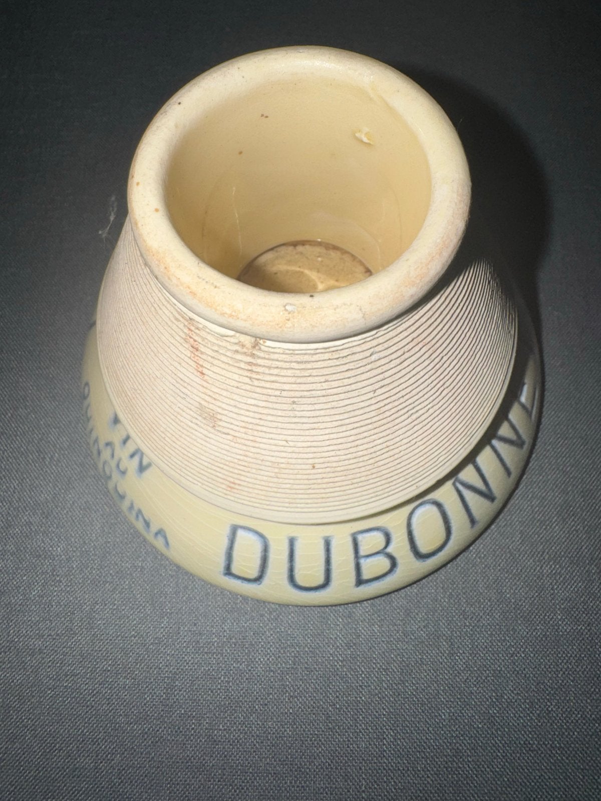 Dubonnet kaarsenhouder/luciferafstrijker, Antiek en Kunst, Ophalen of Verzenden
