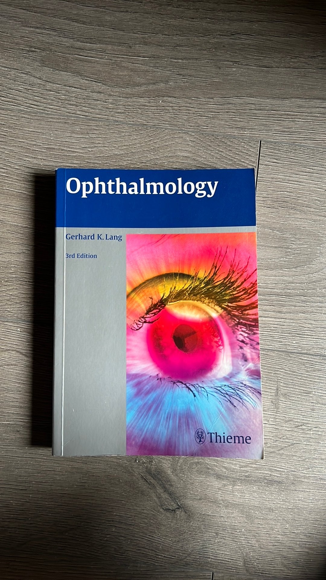 Ophthalmology 3rd Edition - Gerhard K. Lang, Ophalen of Verzenden, Beta, Gelezen, WO