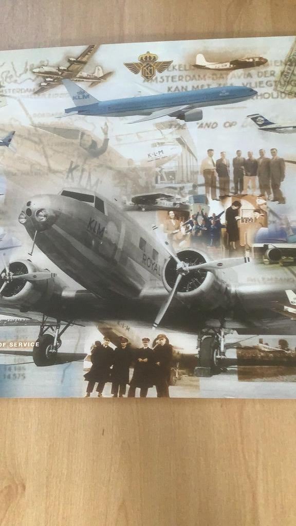 KLM poster 85 Celebrating the Spirit, Ophalen, Deurposter of groter, Rechthoekig Liggend, Nieuw