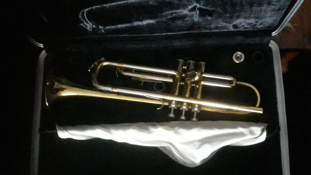 Nette Boosey & Hawkes Regent Trumpet B&H trompet + koffer, Ophalen of Verzenden, Zo goed als nieuw, Bes-trompet, Met koffer