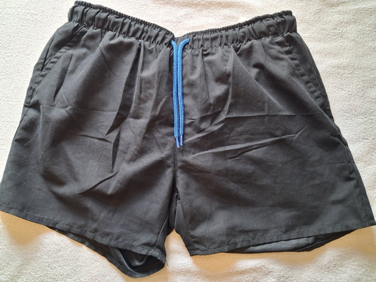 Zwembroek met binnenbroek maat l, Ophalen of Verzenden, Zo goed als nieuw, Blauw, Voetbal