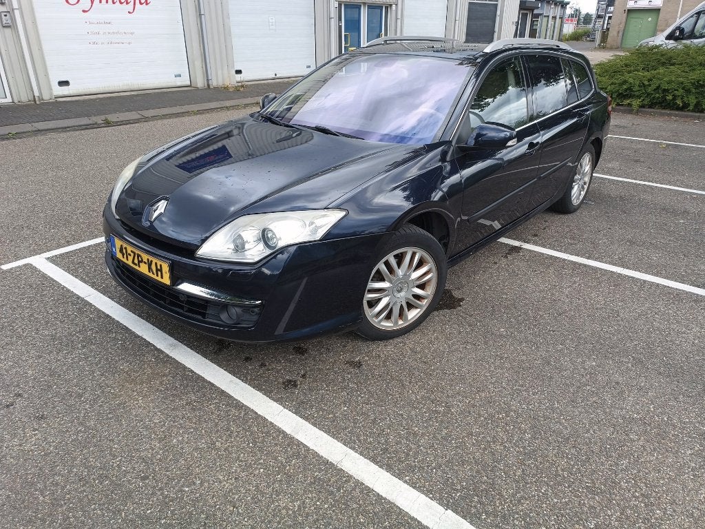 Renault Laguna 2.0 Turbo Initiale125KW,Automaat,Nwe APK,Full, Beige, 4 cilinders, Blauw, Stationwagon