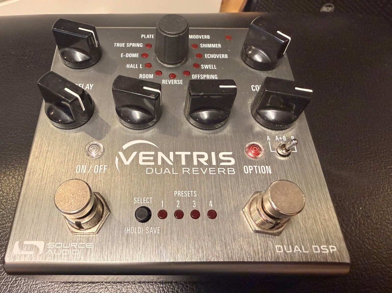 Source Audio Ventris Dual Reverb, Muziek en Instrumenten, Ophalen of Verzenden, Zo goed als nieuw, Reverb