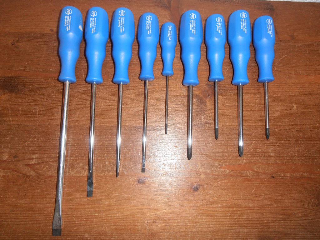 Wiha 9 dlg schroevendraaier set., Doe-het-zelf en Verbouw, Gereedschap | Handgereedschap, Ophalen of Verzenden, Nieuw