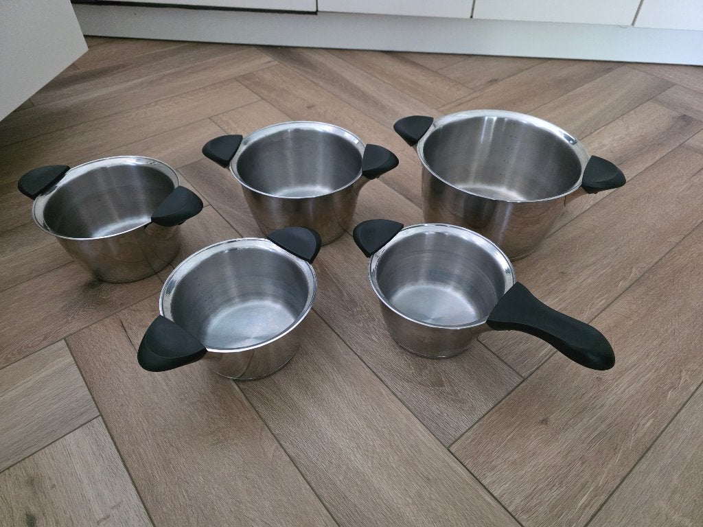 BK Q-linair classic pannenset, Ophalen, Gebruikt, BK, Pannenset