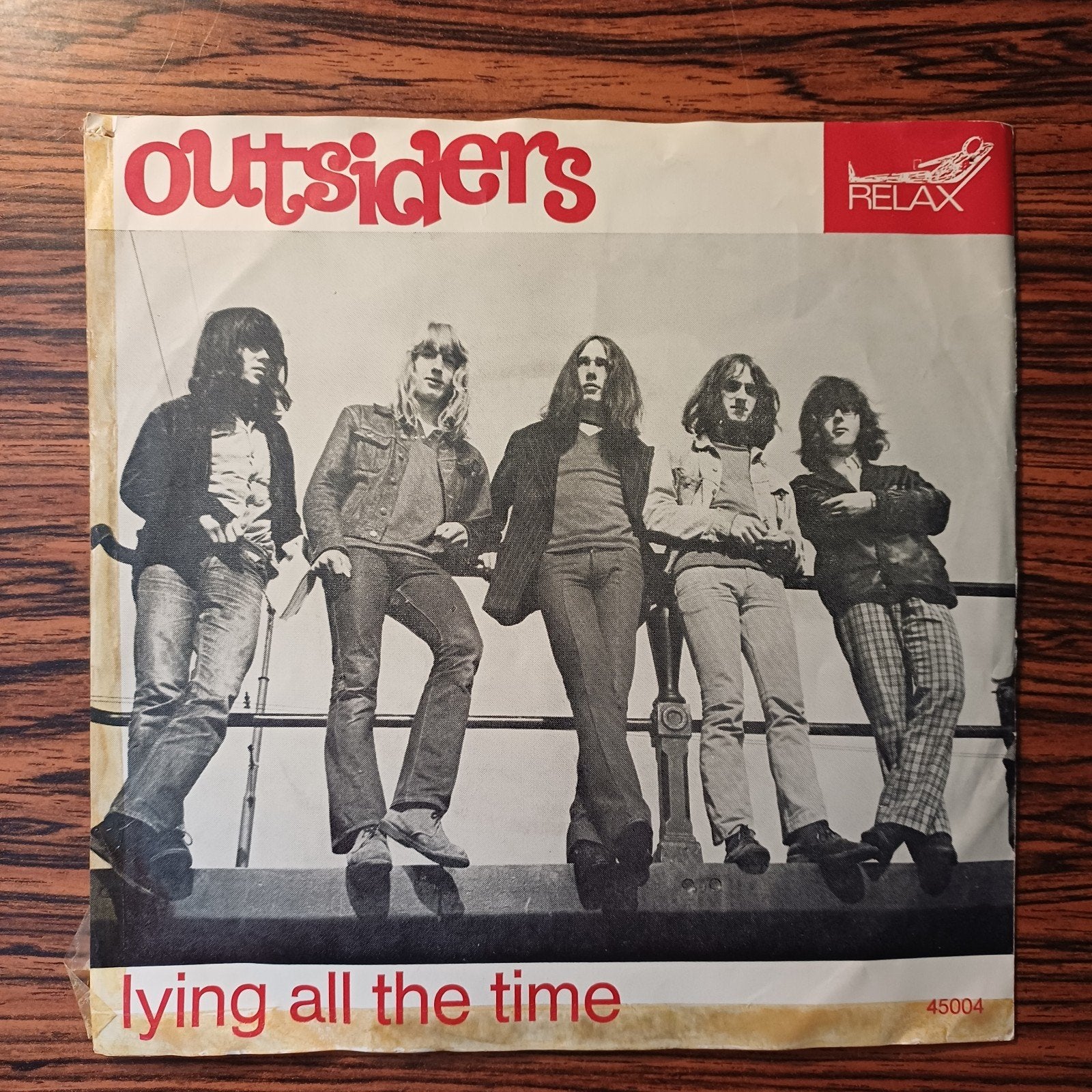 Outsiders - Lying All The Time, Gebruikt, Originele persing, 7 inch, Ophalen of Verzenden