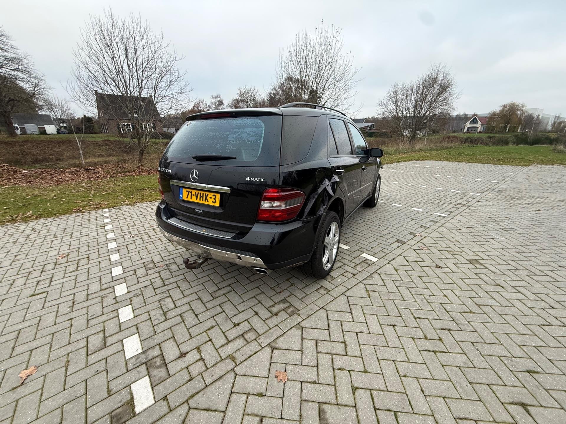 Mercedes-Benz ML 320 CDI 4 MATIC 2x schade grijskenteken, Auto's, Gebruikt, 2210 kg, 2987 cc, Bedrijf