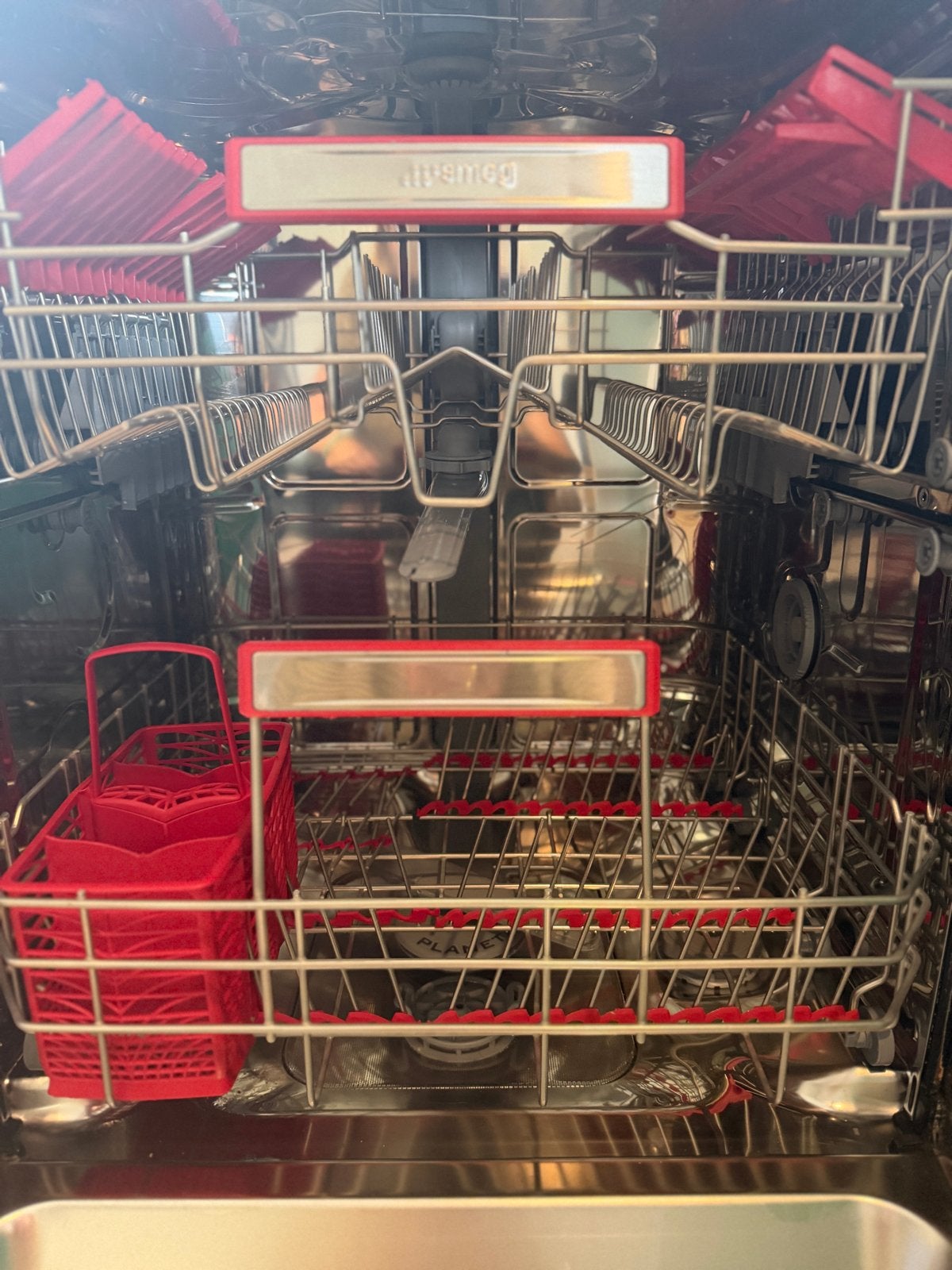 Foto 6 van Smeg retro vaatwasser rood - Zo goed als nieuw