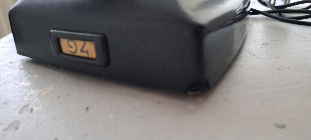 Zwarte bakeliet telefoon PTT Ericsson, Telecommunicatie, Ophalen of Verzenden, Gebruikt, Bakeliet