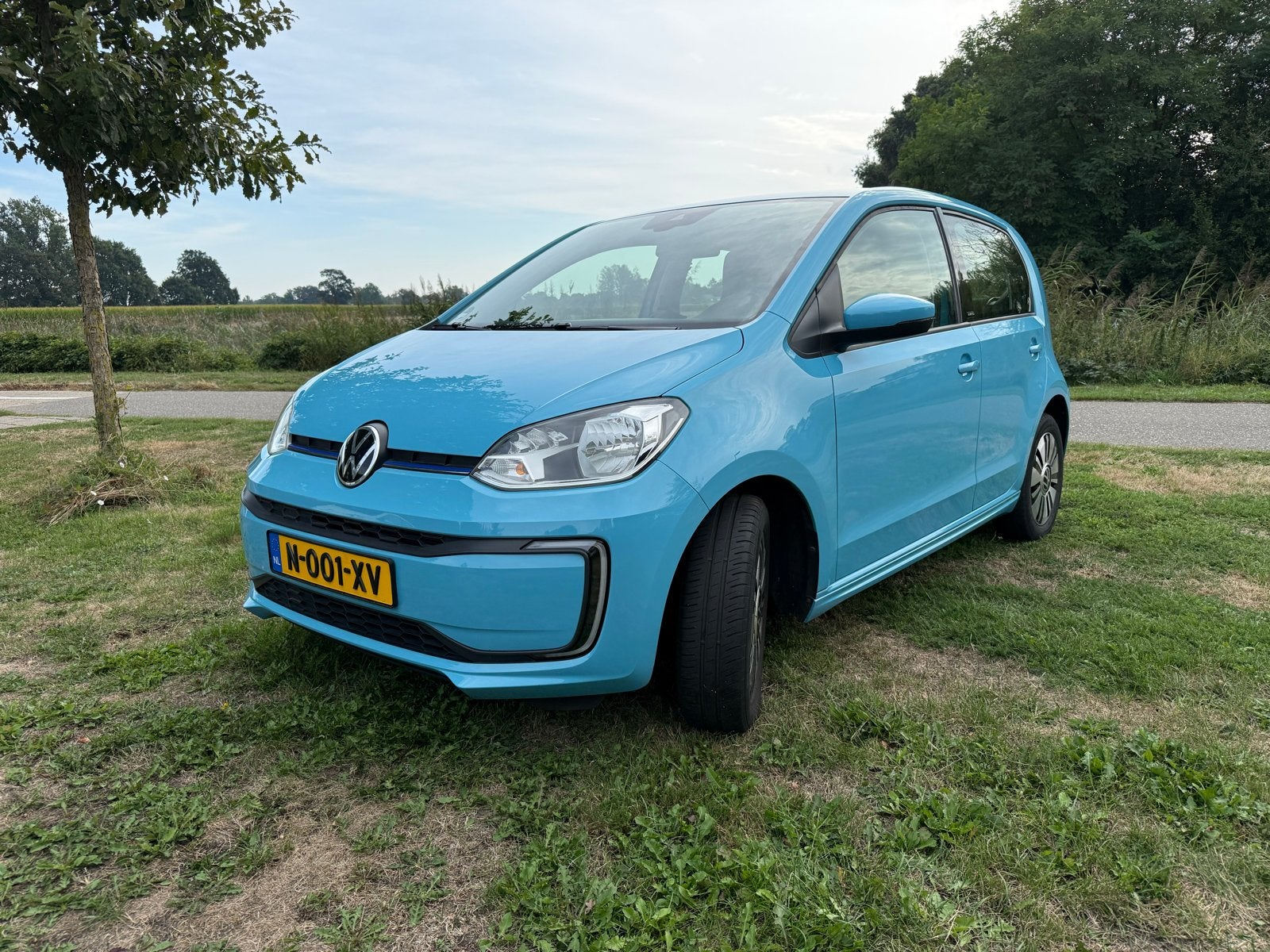 Volkswagen E-up!  82pk 2021 Blauw, Auto's, 83 pk, Up!, Elektrisch, Particulier