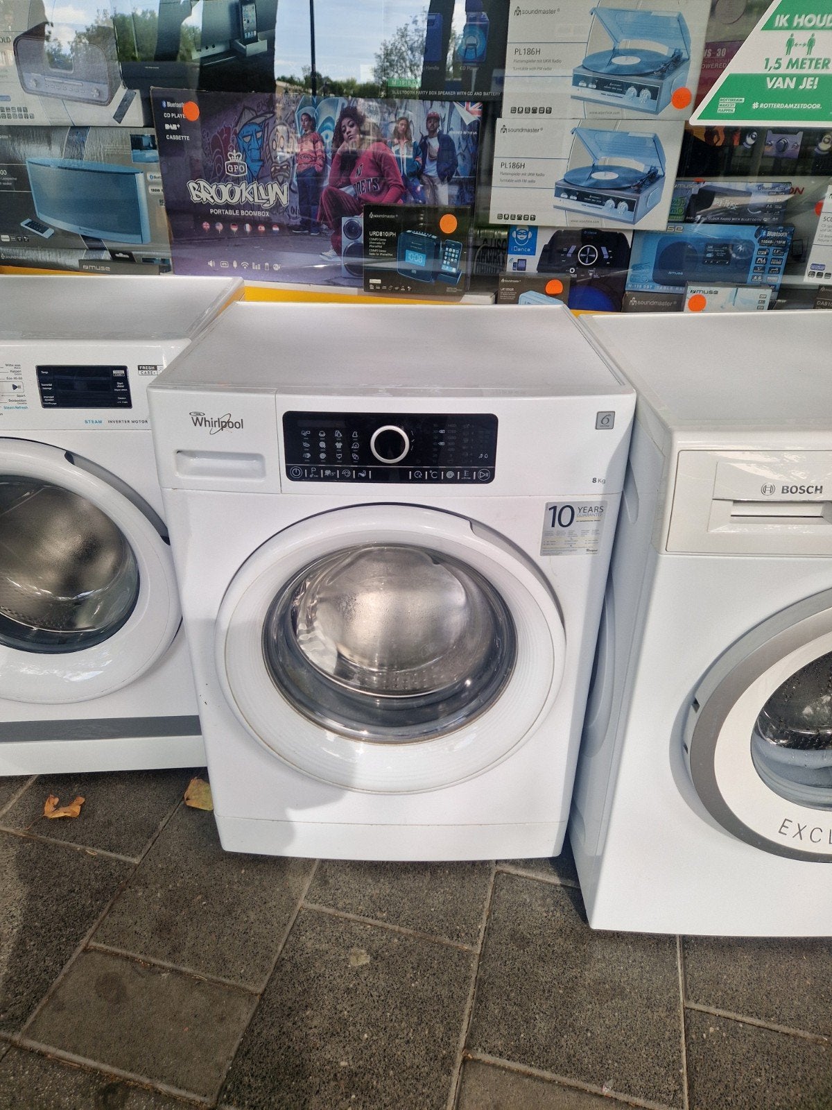Zo goed als nieuwe Whirlpool wasmachine 8 kg, 8 tot 10 kg, Ophalen, Zo goed als nieuw