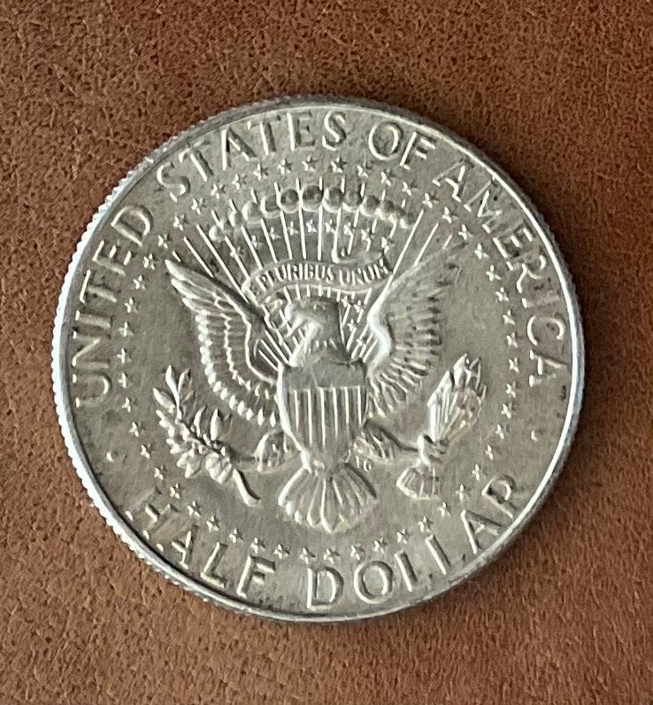 Zeldzame 1965 Halve Dollar munt - Kennedy Half Dollar, Postzegels en Munten, Ophalen of Verzenden, Noord-Amerika, Losse munt, Zilver