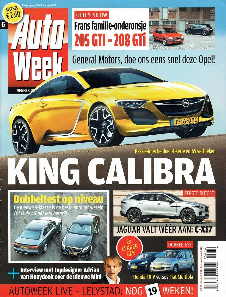 Autoweek 2014 nr. 6 (o.a. Audi A8 en Mercedes-Benz S 350), Verzenden, Gelezen, Algemeen