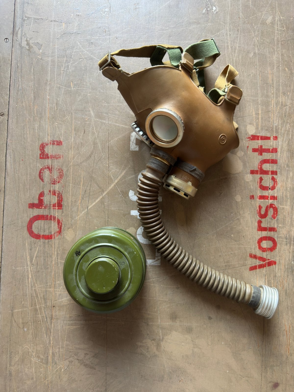 Gasmasker PDF-7, Ophalen, Landmacht, Overige gebieden, Overige typen