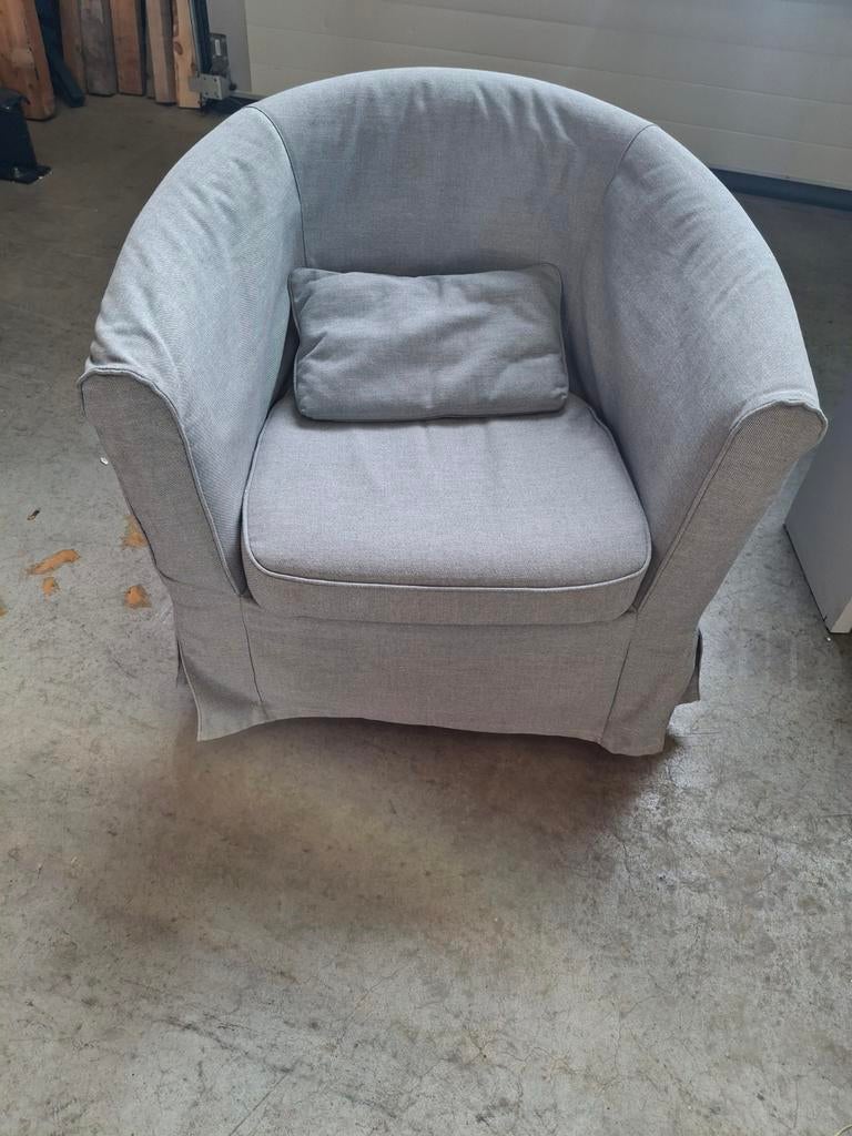IKEA TULLSTA Fauteuil - Grijs, Comfortabel en Stijlvol, Huis en Inrichting, Fauteuils, Ophalen, Modern, Comfortabel, Scandinavisch