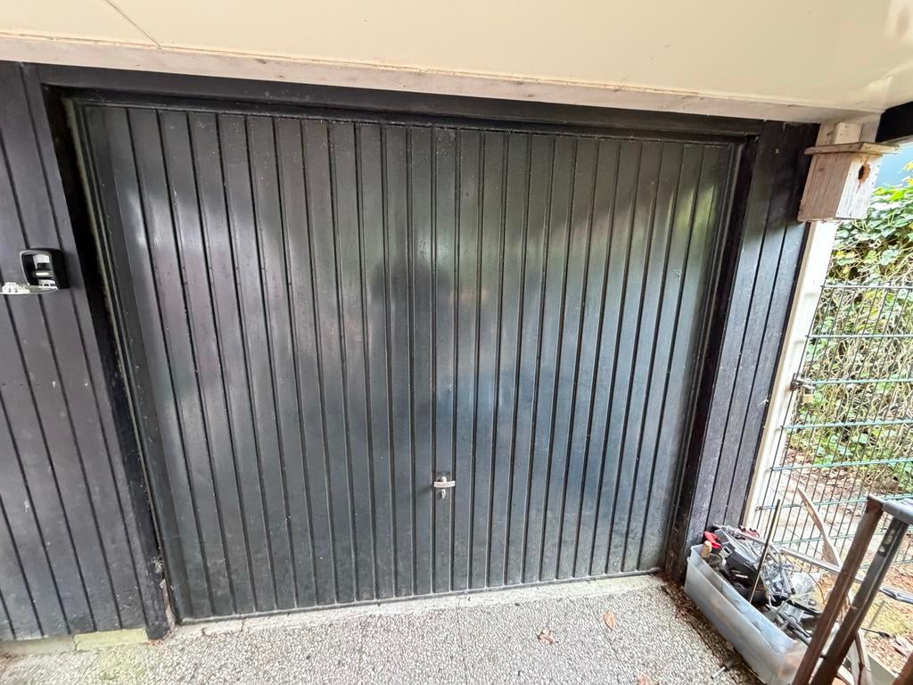 Elektrische garagedeur, 225 cm breed, 196 cm hoog, Ophalen, Gebruikt, 120 cm of meer, Minder dan 200 cm