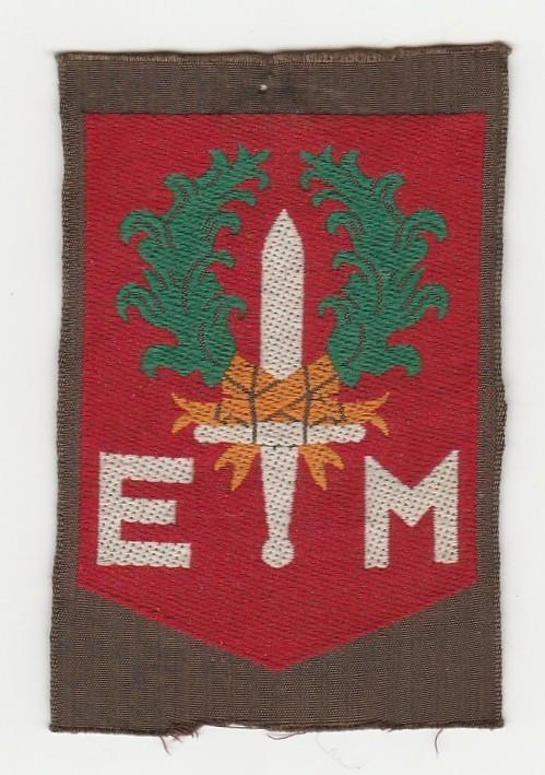 Embleem 1e Divisie 7 december (kleur), Verzamelen, Verzenden, Landmacht, Nederland, Embleem of Badge