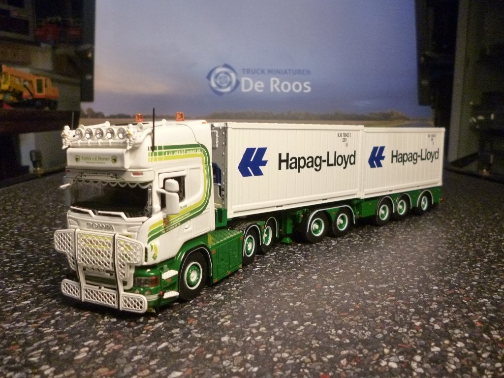 Tekno Scania R 500 Patrick v/d Hoeven met certificaat, Ophalen of Verzenden, Nieuw, Bus of Vrachtwagen, Tekno