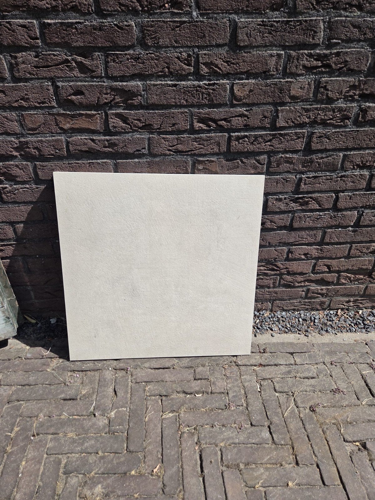 Tuintegels 60x60x2 cm - Sg Ark Ivory 1, Ophalen, Nieuw, Keramiek, Terrastegels