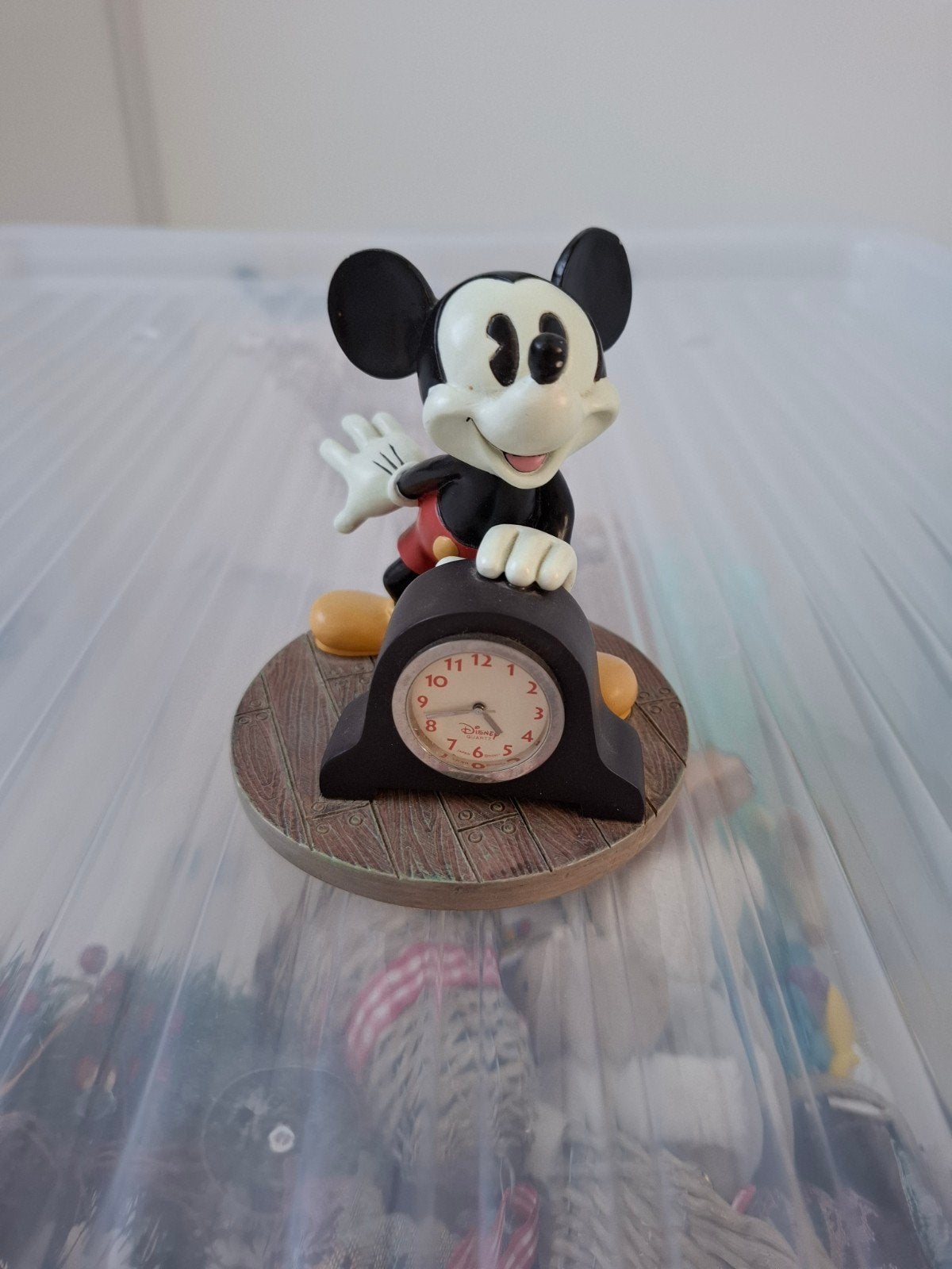 Disney, Mickey Mouse  klokje, Disney, Mickey , Klokken, Ophalen of Verzenden, Mickey Mouse, Zo goed als nieuw, Beeldje of Figuurtje