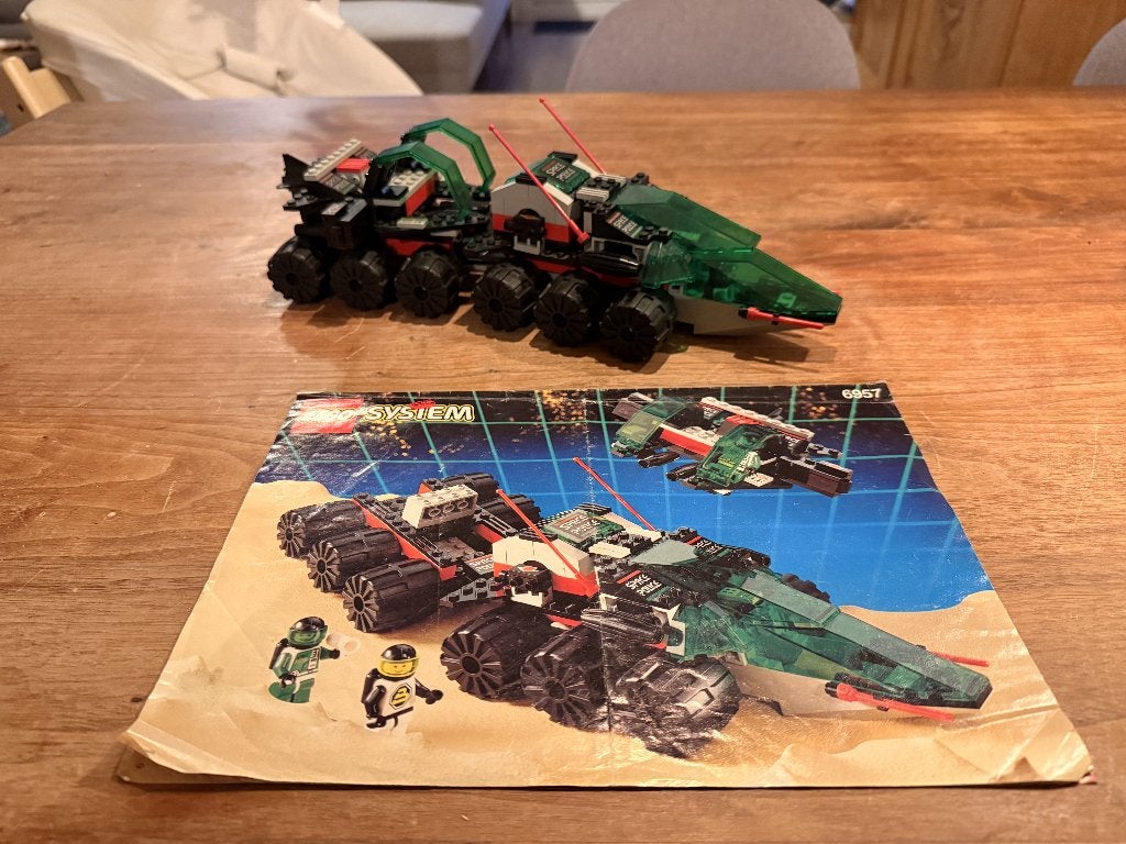Lego 6957 - Space Police - Solar Snooper (Vintage), Compleet, Gebruikt, Overige thema's, Lego