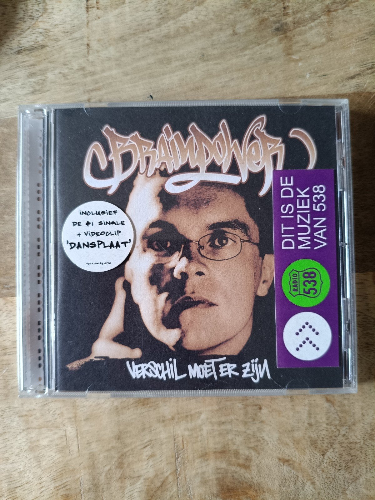 Brainpower - Verschil Moet Er Zijn CD (Pop/Hip-Hop), Gebruikt, Pop, Inclusief doosje, Ophalen of Verzenden